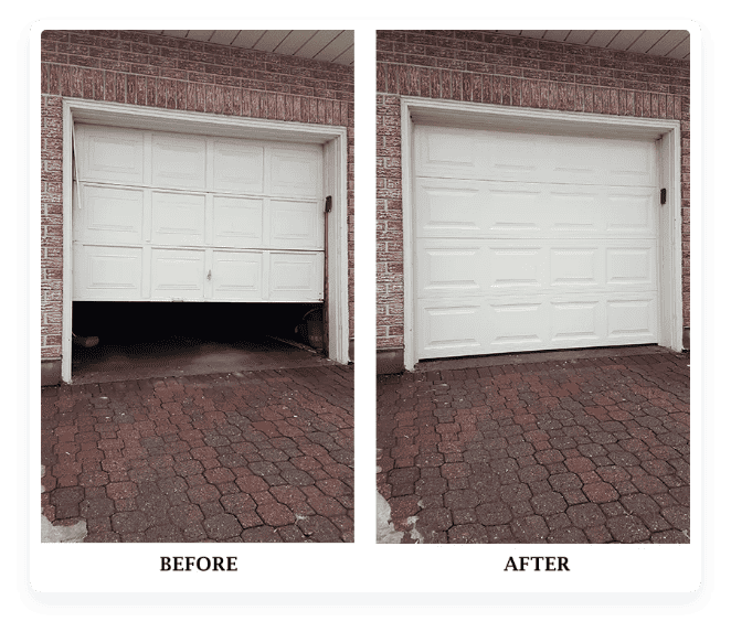 Garage Door Panel Replacement Service